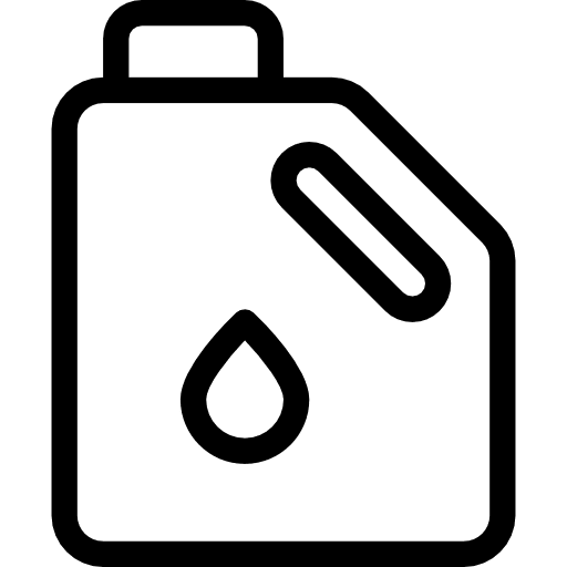 Gasoline oil transportation tools and utensils icon