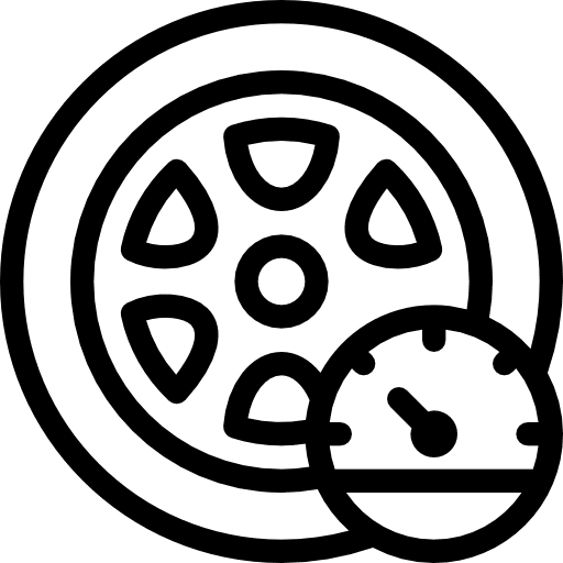Tire tire transportation car icon