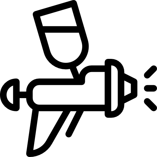 Car painting miscellaneous repair car icon