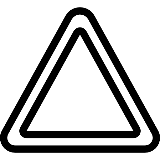 Warning signs transportation warning icon