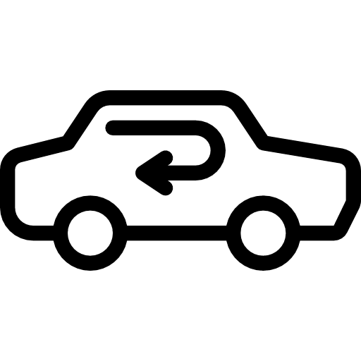 Car automobile transport transportation icon