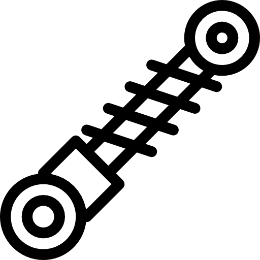 Suspension transportation automobile garage icon