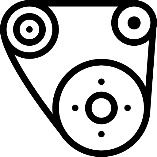 Gears cogwheel transportation gear icon