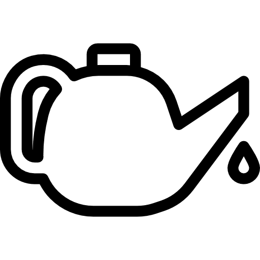 Oil transportation warning car icon