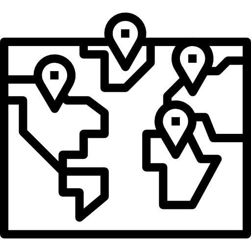 Map orientation map interface icon Map orientation map interface icon