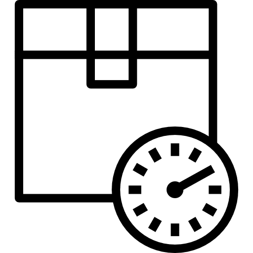 Box shipping and delivery storage data storage icon Box shipping and delivery storage data storage icon