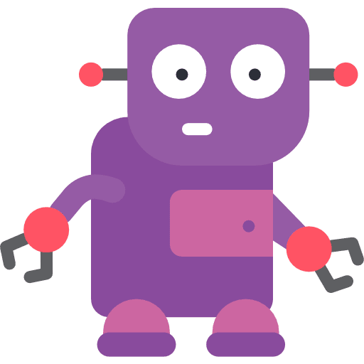 Robotics baby toy electronics robotic icon