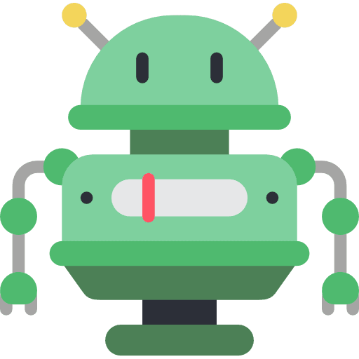 Robotics baby toy toy robotic icon