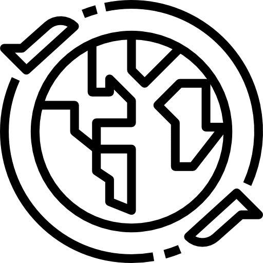 Worldwide shipping and delivery maps and flags planet earth icon Worldwide shipping and delivery maps and flags planet earth icon