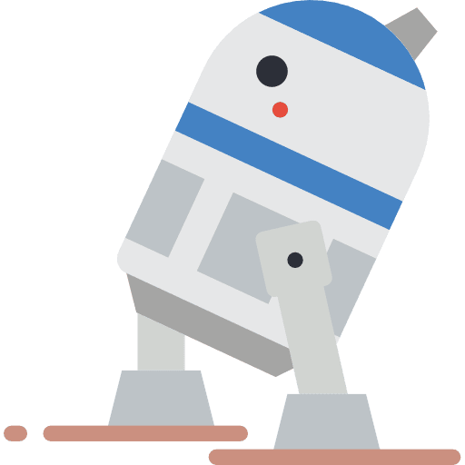 Robotics robots robotic metal icon