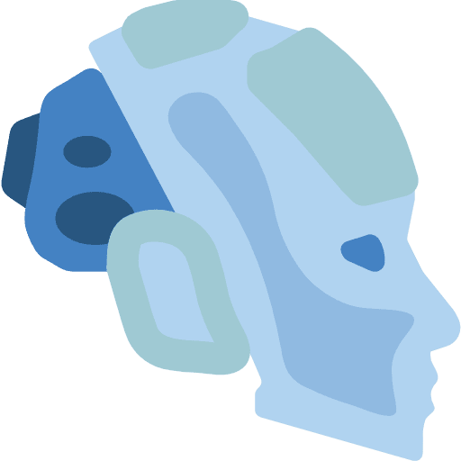 Robotics robots technology metal icon