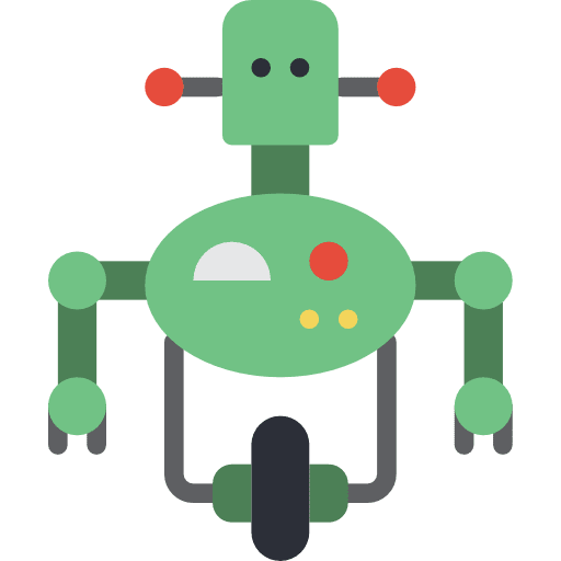 Robotics technology electronics robotics icon