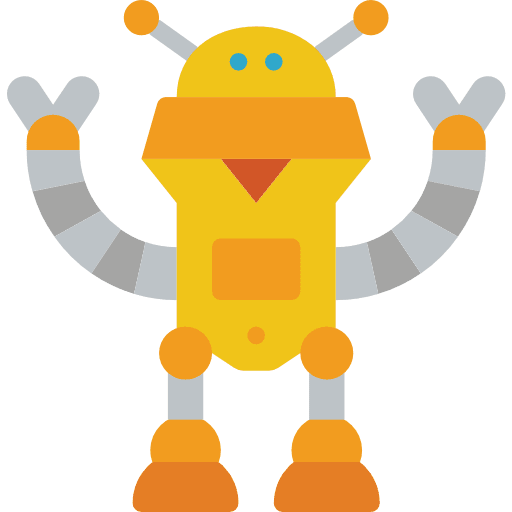 Robotics toys toy robotic icon