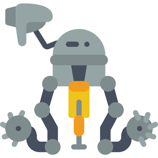 Robotics toy toys robotic icon