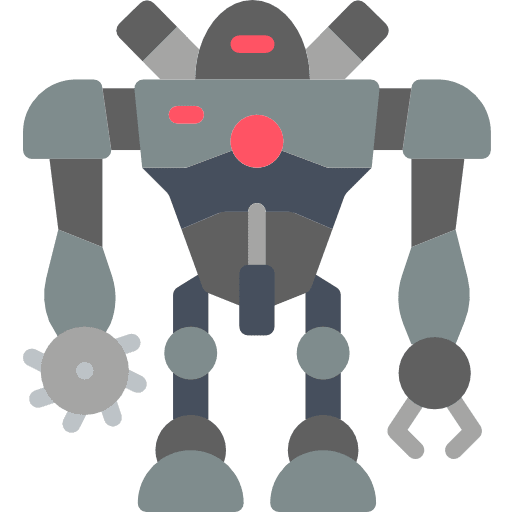 Robotics robot kid and baby baby toy icon
