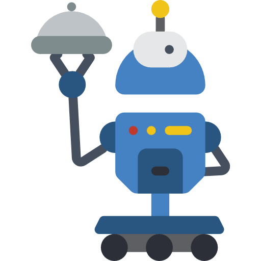 Robotics robotic robots electronics icon