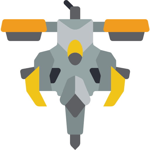 Robotics electronics children robot icon