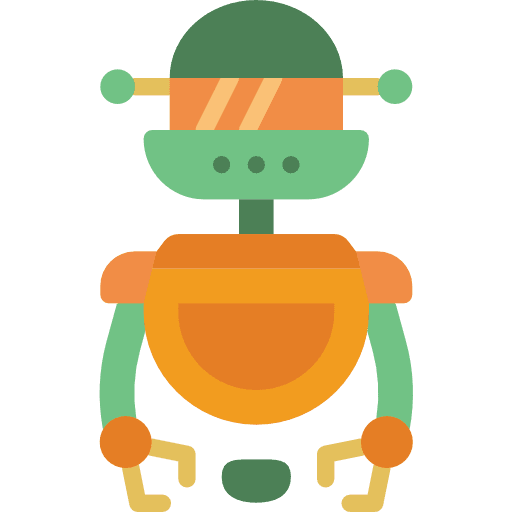Robotics robotics kid and baby baby toy icon