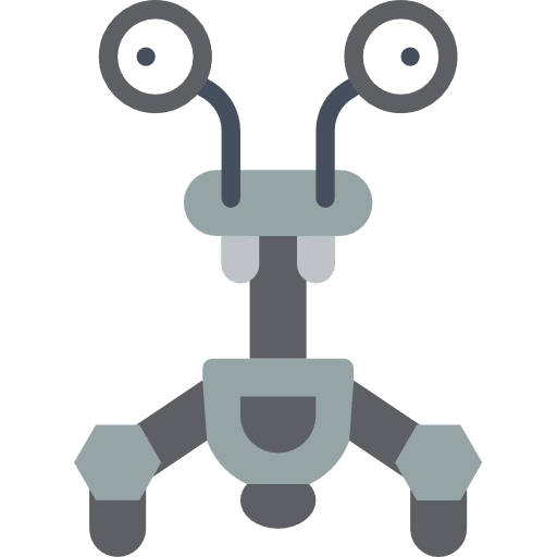 Robotics robotics metal electronics icon