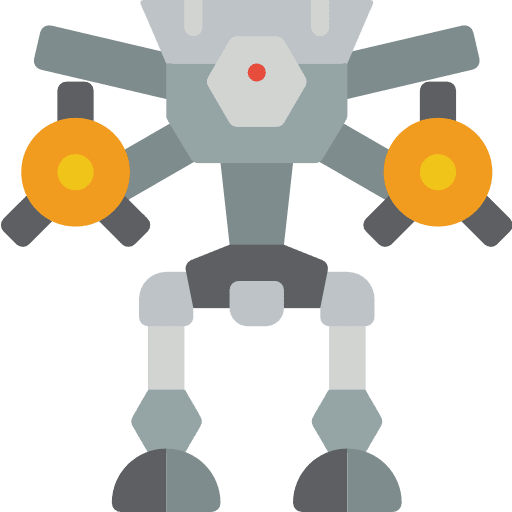 Robotics toy baby toy children icon