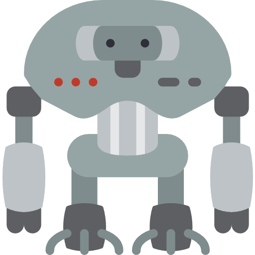Robotics toy robotics robots icon