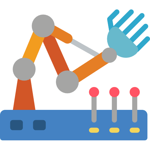 Robotics toy toys robot icon
