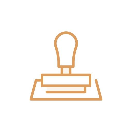 Legal business and finance certify stamp icon Legal business and finance certify stamp icon