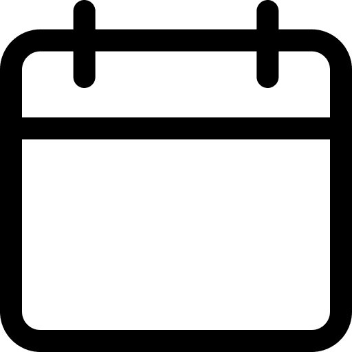 Calendar schedule years calendar icon
