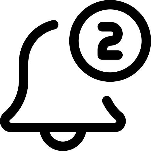 Notification interface ui time and date icon