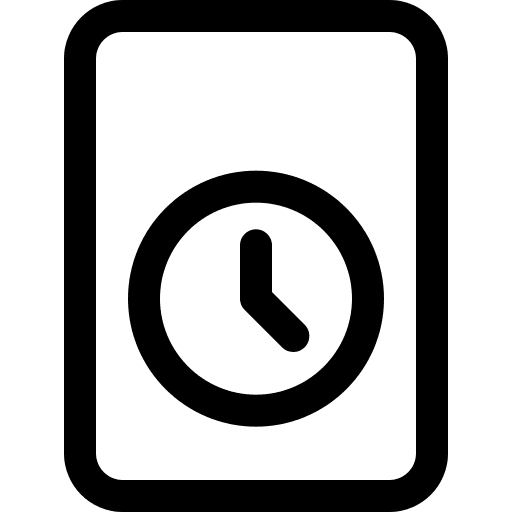 Time time archive long term icon