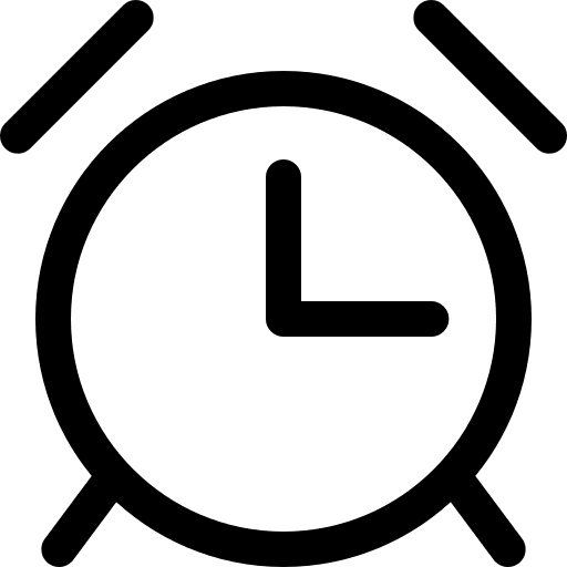 Alarm timer time tools and utensils icon