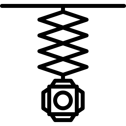 Light equipment studio photo icon Light equipment studio photo icon