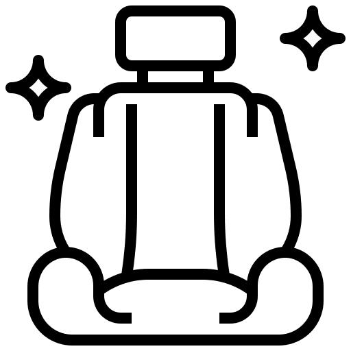 Seat car seat washing car wash icon