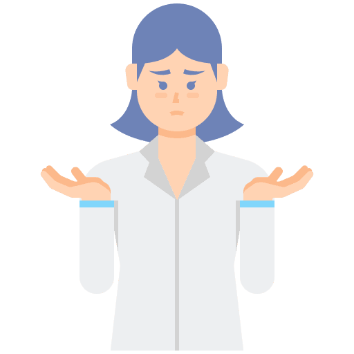 Indecisive user girl avatar icon