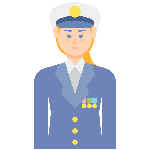 Pilot occupation user profession icon