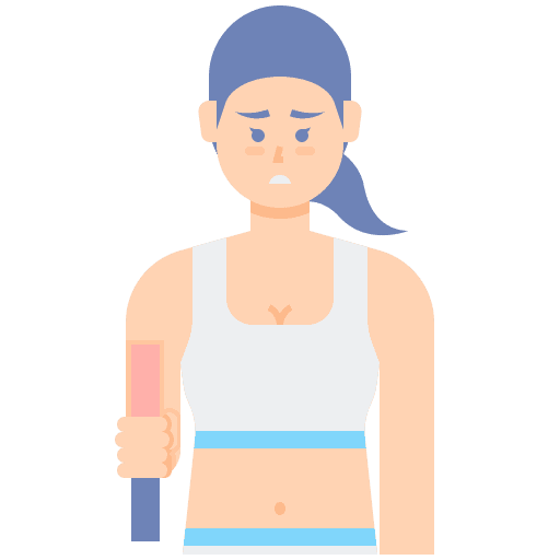 Sportswoman sportswoman sports user icon