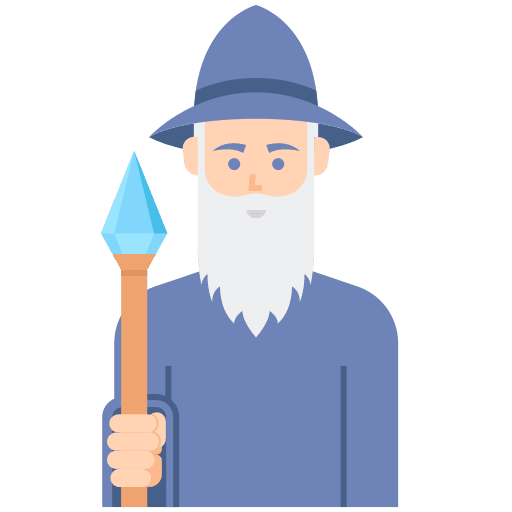 Wizard professions and jobs astrology magic icon