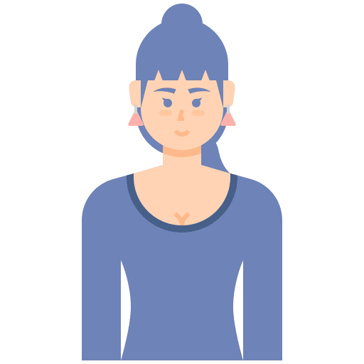 Woman user young woman icon