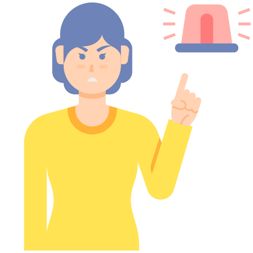 Alarm security people humanpictos icon