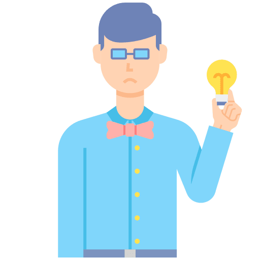 Counselor customer service counselor glasses icon