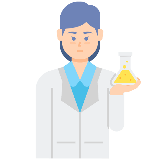 Scientist avatar professions and jobs occupation icon