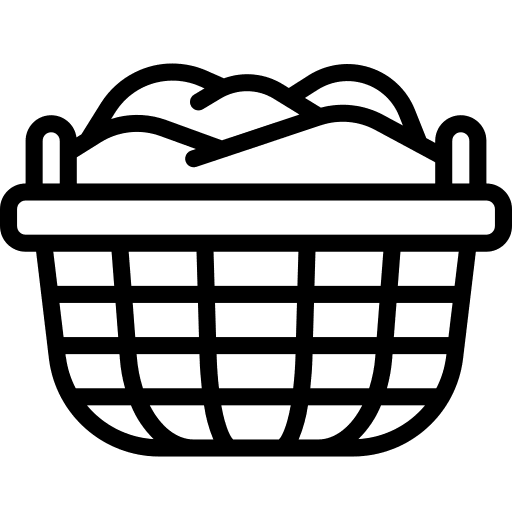 Laundry basket dirty clothes laundry basket washing icon