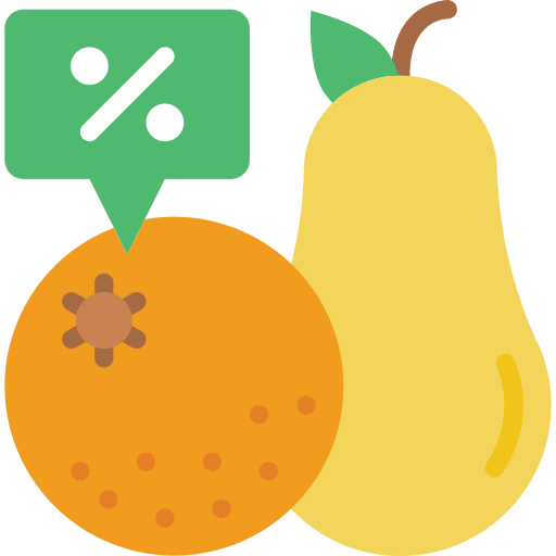 Fruit food orange healthy food icon Fruit food orange healthy food icon