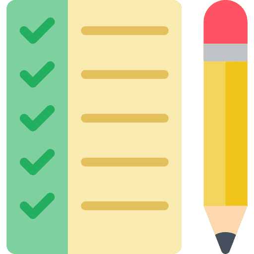 List list food and restaurant checking icon List list food and restaurant checking icon