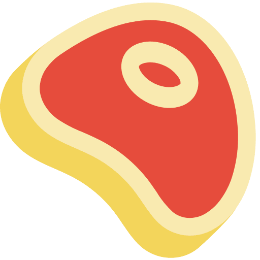 Sirloin steak food and restaurant meats food icon Sirloin steak food and restaurant meats food icon