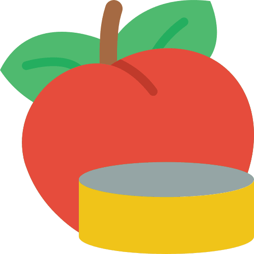 Apple apple puree children icon Apple apple puree children icon
