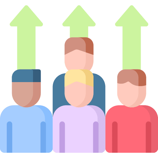 Workforce workers business partnership icon