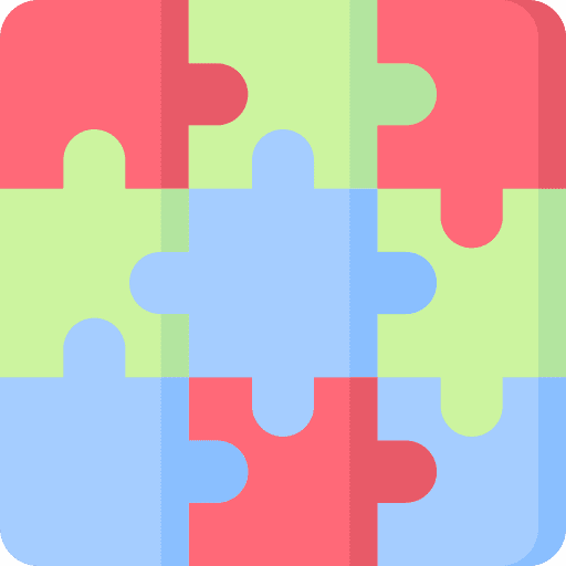 Puzzle creativity puzzle team icon