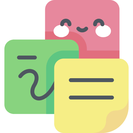 Sticky notes notes sticky note stack icon