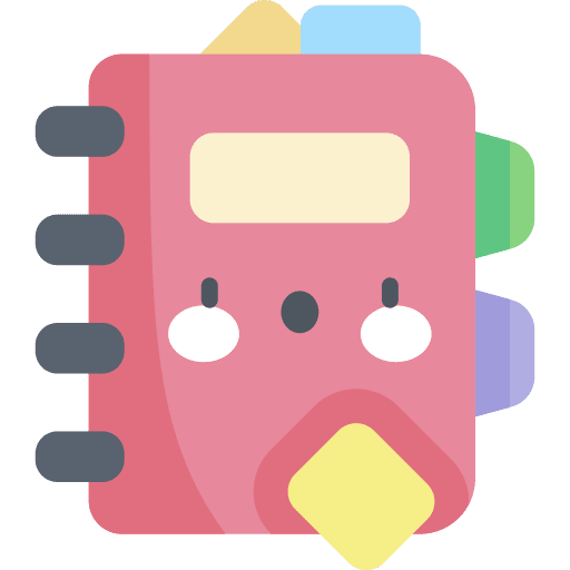 Notebook book education agenda icon Notebook book education agenda icon